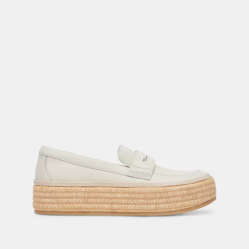 Sneakers | Flats & Loafers | Dolce Vita RANNA LOAFERS IVORY LEATHER IVORYLEATHER