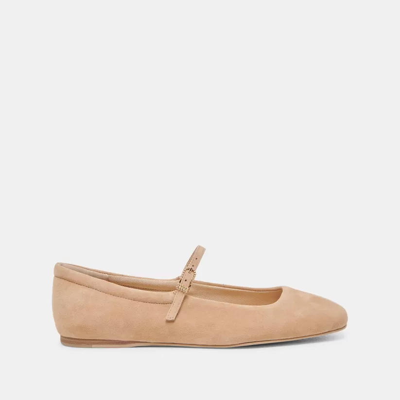 Ballet Flats | Flats & Loafers | Dolce Vita REYES BALLET FLATS BAMBOO SUEDE BAMBOOSUEDE