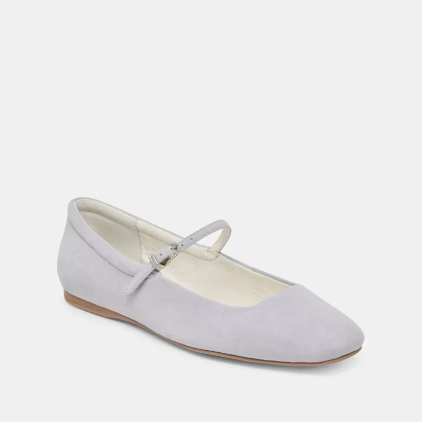 Ballet Flats | Flats & Loafers | Dolce Vita REYES BALLET FLATS DUSTY BLUE SUEDE DUSTYBLUESUEDE