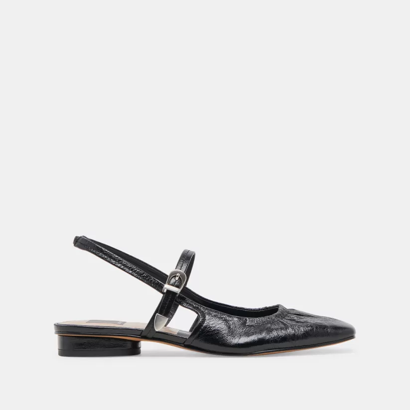 Mary Janes | Flats & Loafers | Dolce Vita RIANNE FLATS MIDNIGHT CRINKLE PATENT MIDNIGHTCRINKLEPATENT