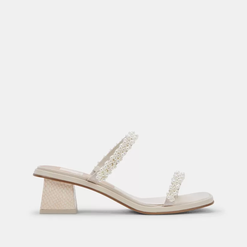 Sandals | Heels | Dolce Vita RIVER PEARL HEELS VANILLA PEARLS VANILLAPEARLS