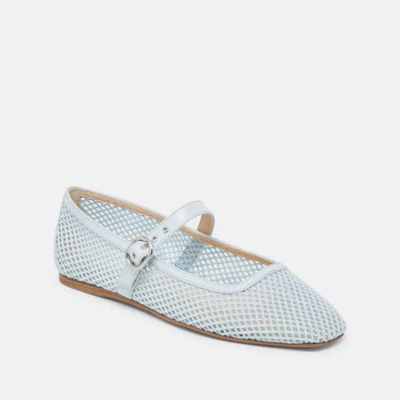 Ballet Flats | Flats & Loafers | Dolce Vita RODNI MESH BALLET FLATS LIGHT BLUE MESH LIGHTBLUEMESH