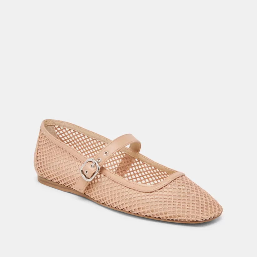 Ballet Flats | Flats & Loafers | Dolce Vita RODNI MESH BALLET FLATS LIGHT TAN WOVEN MESH LIGHTTANWOVENMESH