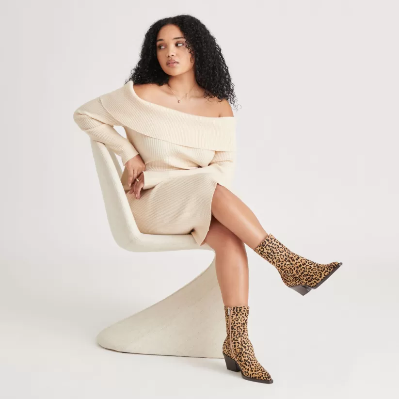 Leopard | Boots & Booties | Dolce Vita RUTGER BOOTS LEOPARD CALF HAIR LEOPARDCALFHAIR