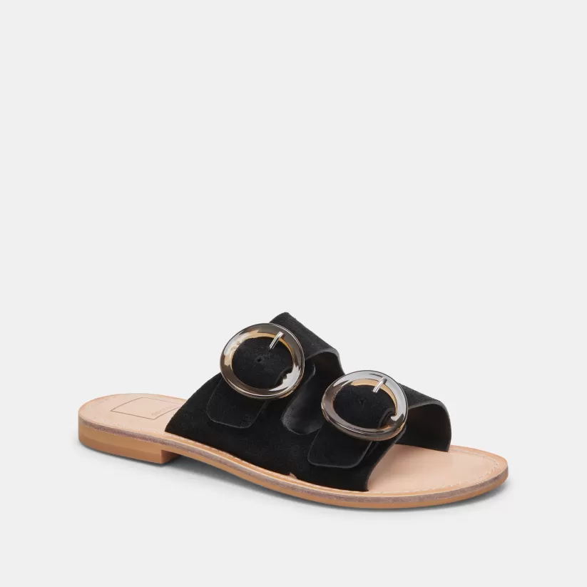 Sandals | Dolce Vita SECILY SANDALS ONYX SUEDE ONYXSUEDE