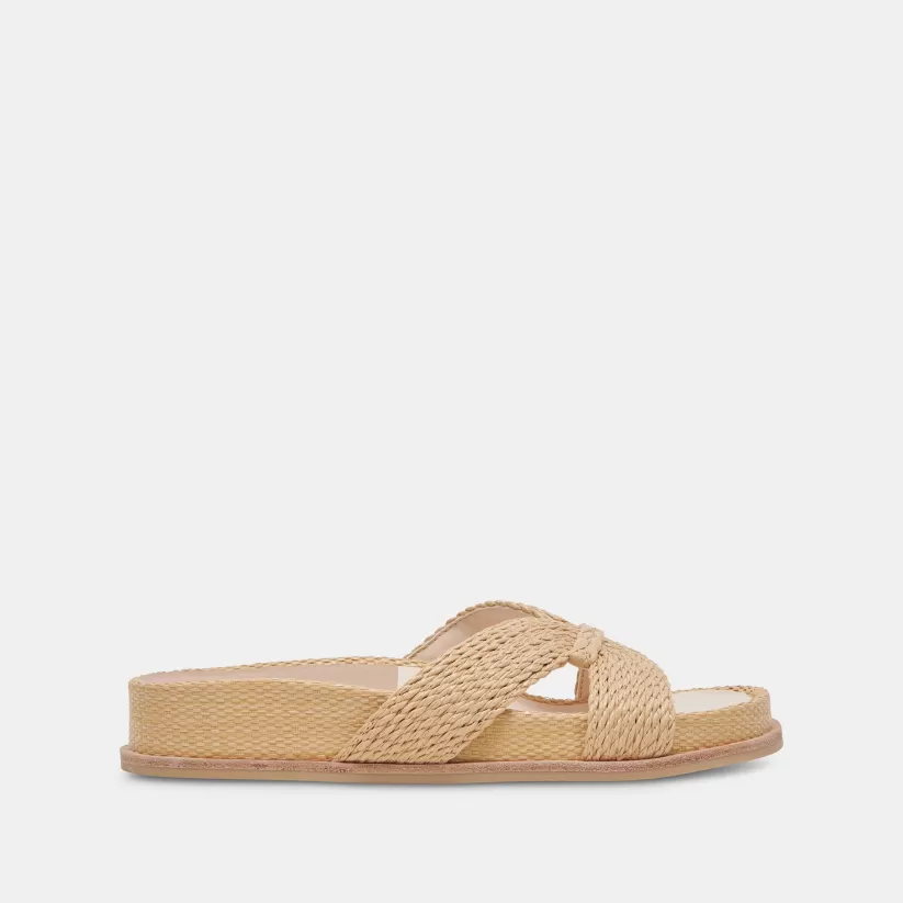 Wide Widths | Sandals | Dolce Vita SELDA WIDE SANDALS LT NATURAL RAFFIA LTNATURALRAFFIA