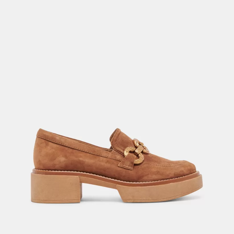 Flats & Loafers | Dolce Vita SHEENA LOAFERS BROWN SUEDE BROWNSUEDE