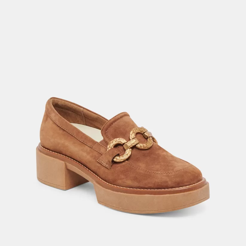 Flats & Loafers | Dolce Vita SHEENA LOAFERS BROWN SUEDE BROWNSUEDE