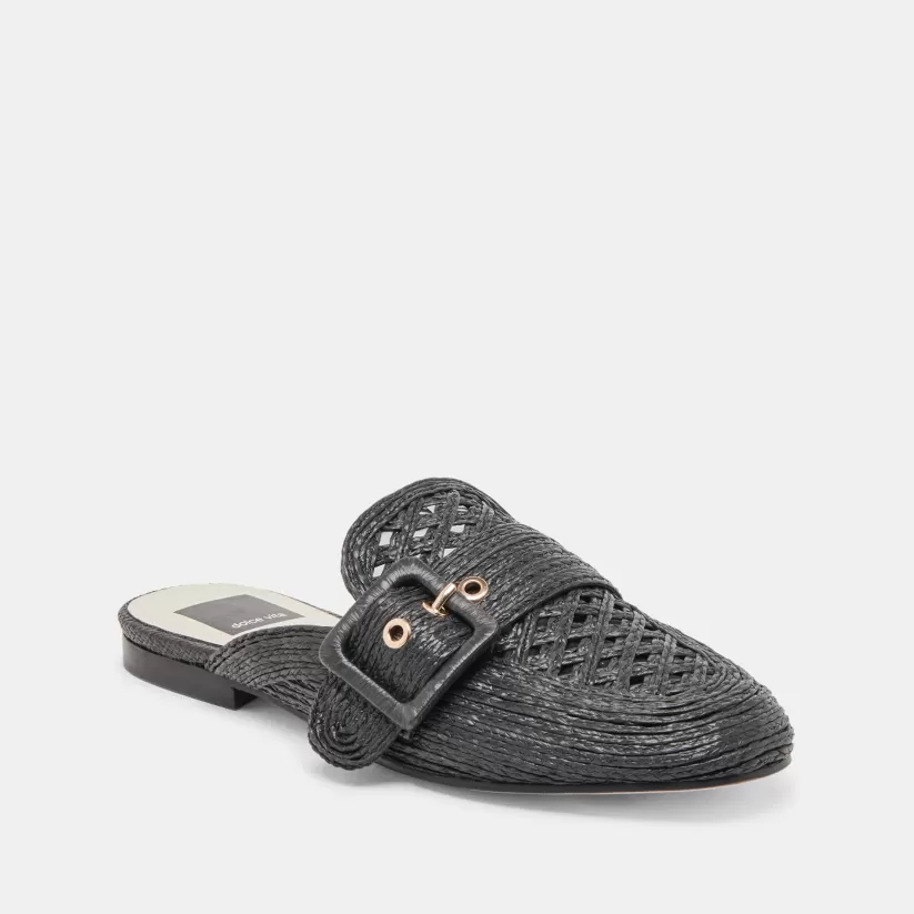Flats & Loafers | Dolce Vita SIANNA FLATS BLACK RAFFIA BLACKRAFFIA