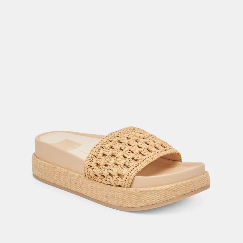 Sandals | Dolce Vita SIDONA SANDALS LT NATURAL RAFFIA LTNATURALRAFFIA
