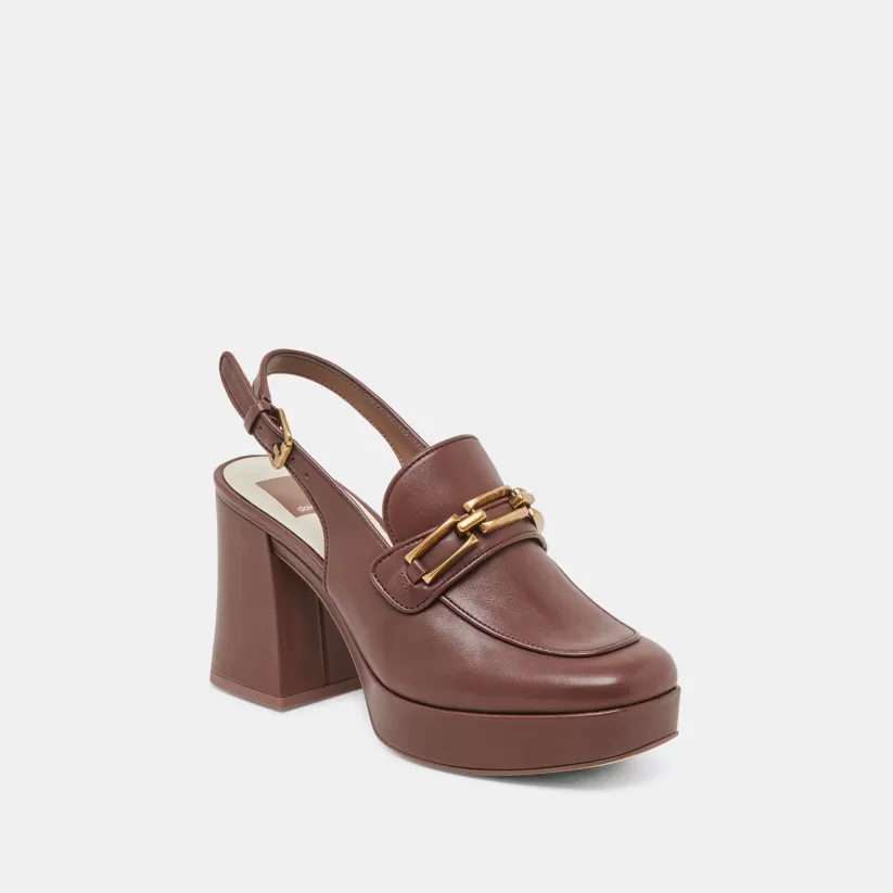 Heels | Dolce Vita SIRUS HEELS CHOCOLATE LEATHER CHOCOLATELEATHER