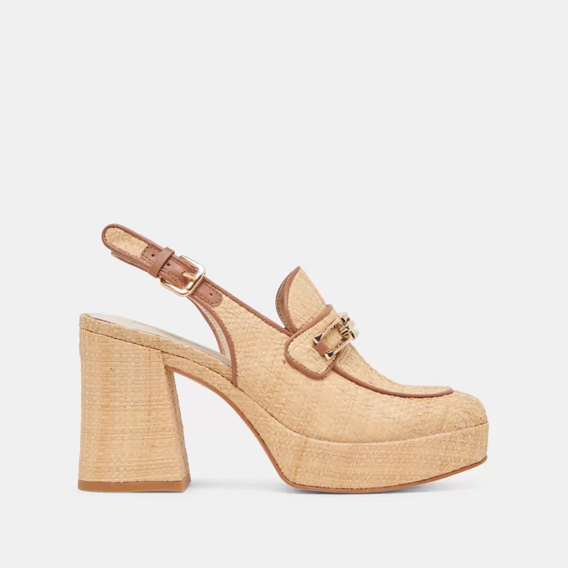 Heels | Dolce Vita SIRUS HEELS LT NATURAL RAFFIA LTNATURALRAFFIA