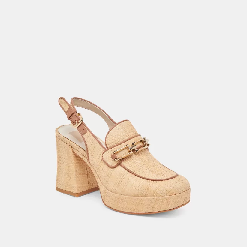 Heels | Dolce Vita SIRUS HEELS LT NATURAL RAFFIA LTNATURALRAFFIA