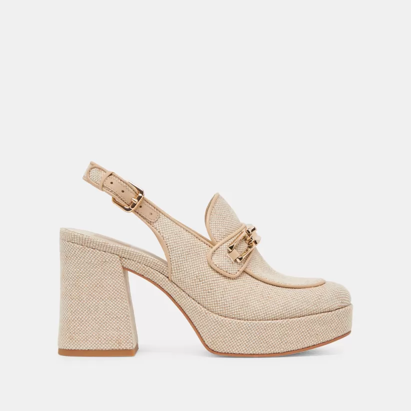 Heels | Dolce Vita SIRUS HEELS SANDSTONE WOVEN SANDSTONEWOVEN