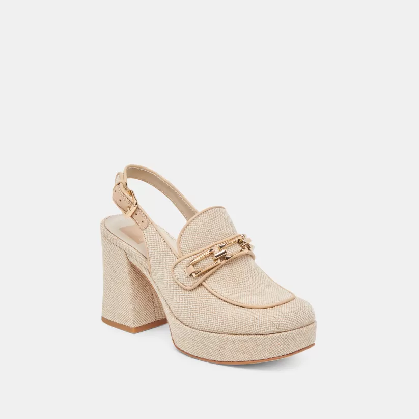 Heels | Dolce Vita SIRUS HEELS SANDSTONE WOVEN SANDSTONEWOVEN