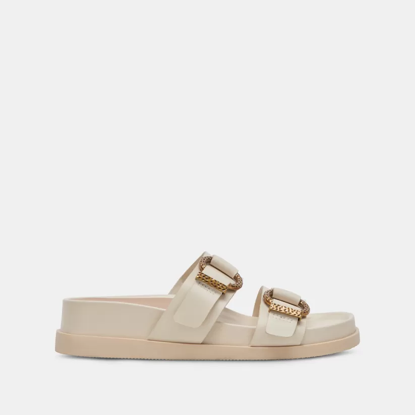 Extended Sizing | Sandals | Dolce Vita SOYA SANDALS WHITE LEATHER WHITELEATHER