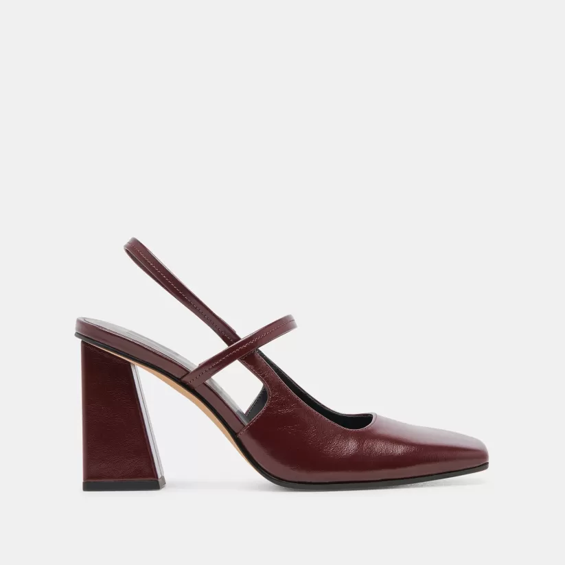 Heels | Dolce Vita SOYER HEELS BURGUNDY CRINKLE PATENT BURGUNDYCRINKLEPATENT