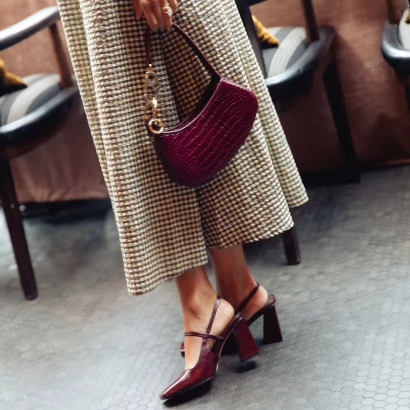 Heels | Dolce Vita SOYER HEELS BURGUNDY CRINKLE PATENT BURGUNDYCRINKLEPATENT