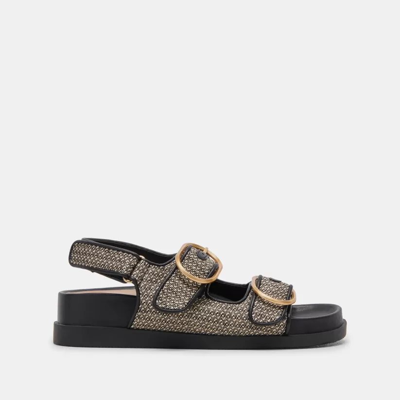 Sandals | Dolce Vita STARLA SANDALS BLACK MULTI WOVEN BLACKMULTIWOVEN