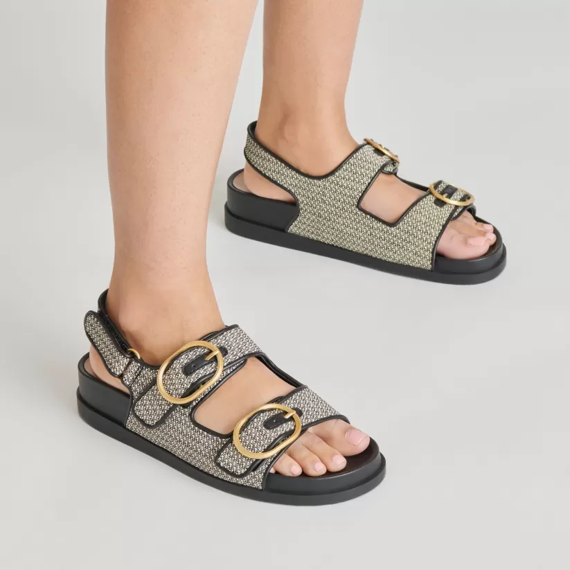 Sandals | Dolce Vita STARLA SANDALS BLACK MULTI WOVEN BLACKMULTIWOVEN
