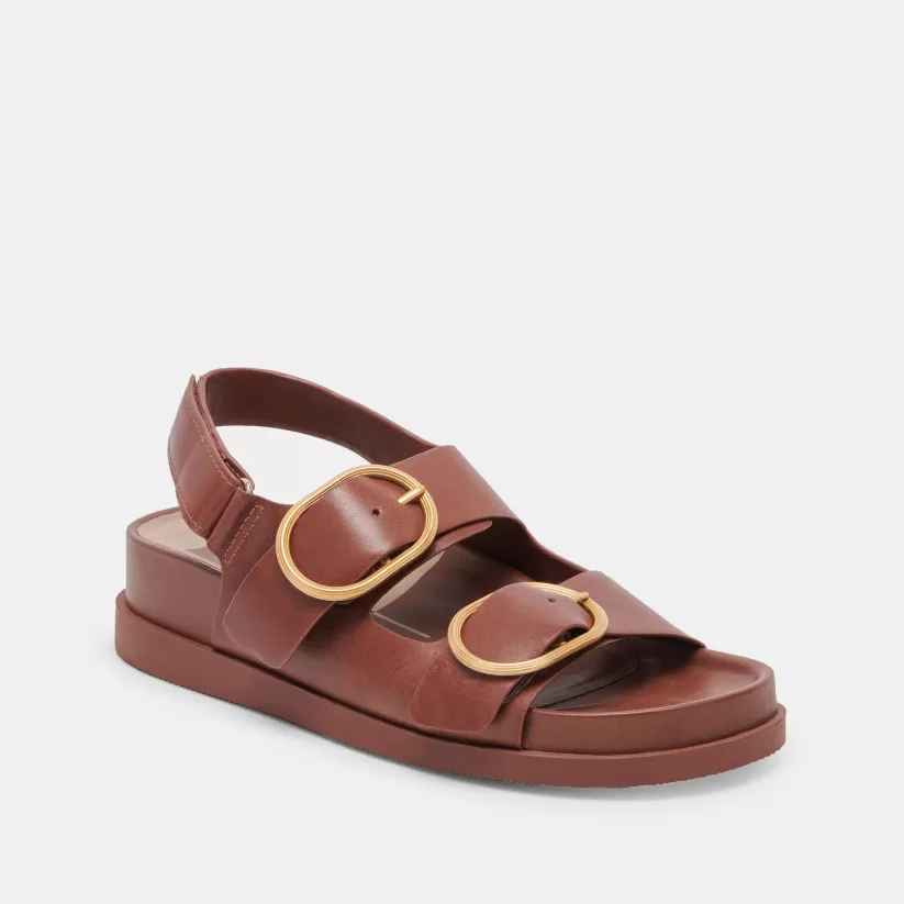 Sandals | Dolce Vita STARLA SANDALS BROWN LEATHER BROWNLEATHER