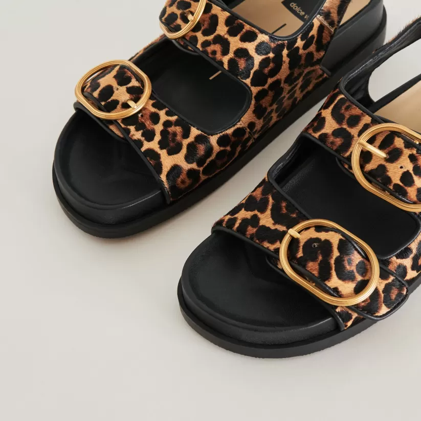 Leopard | Sandals | Dolce Vita STARLA SANDALS LEOPARD BLACK CALF HAIR LEOPARDBLACKCALFHAIR