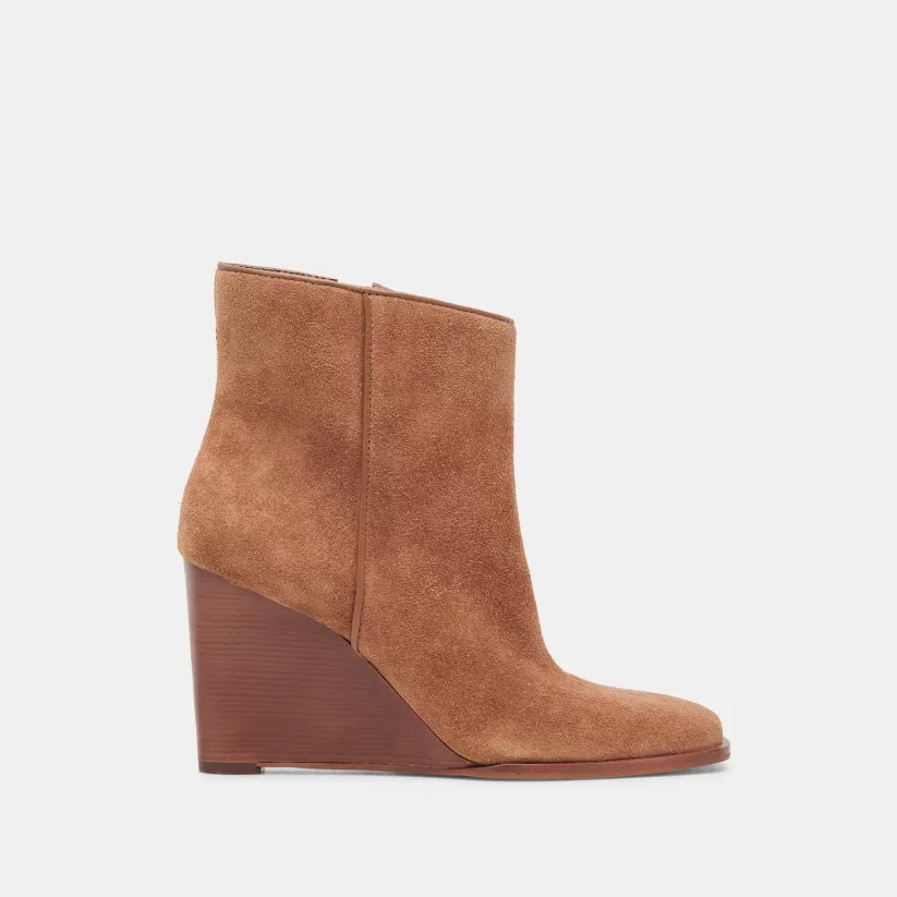 Wide Widths | Dolce Vita SUSANN WIDE BOOTIES CHESTNUT SUEDE CHESTNUTSUEDE