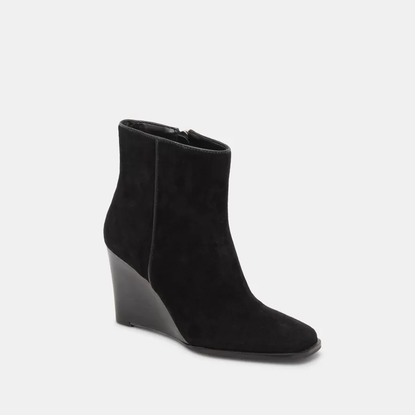 Wide Widths | Dolce Vita SUSANN WIDE BOOTIES ONYX SUEDE ONYXSUEDE