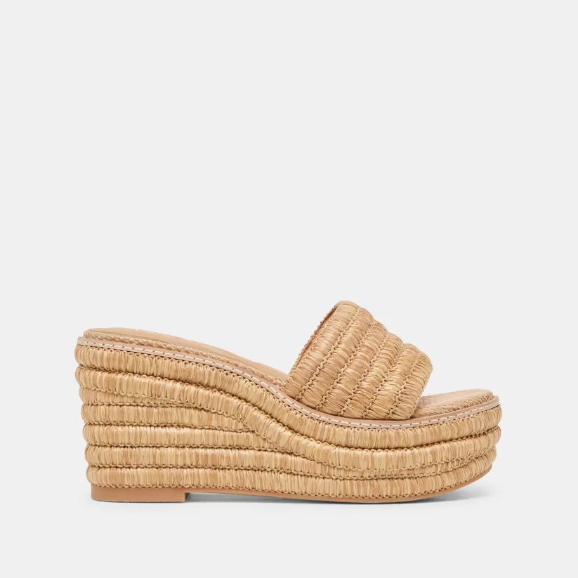 Wedges | Sandals | Dolce Vita THRONE WEDGES LT NATURAL RAFFIA LTNATURALRAFFIA