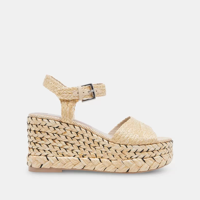 Wedges | Sandals | Dolce Vita TIAGO WEDGES LT NATURAL RAFFIA LTNATURALRAFFIA