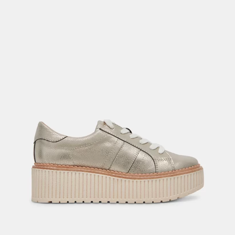 Sneakers | Dolce Vita TIGER SNEAKERS LIGHT GOLD LEATHER LIGHTGOLDLEATHER