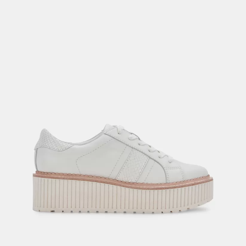 Sneakers | Dolce Vita TIGER SNEAKERS WHITE LEATHER WHITELEATHER
