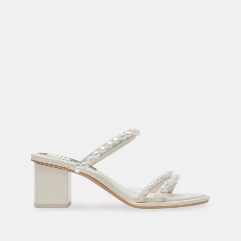 Sandals | Heels | Dolce Vita TINKER PEARL HEELS VANILLA PEARLS VANILLAPEARLS