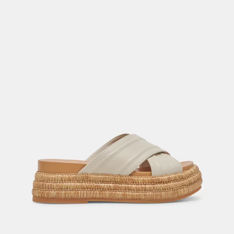 Sandals | Dolce Vita WESLEE SANDALS IVORY LEATHER IVORYLEATHER