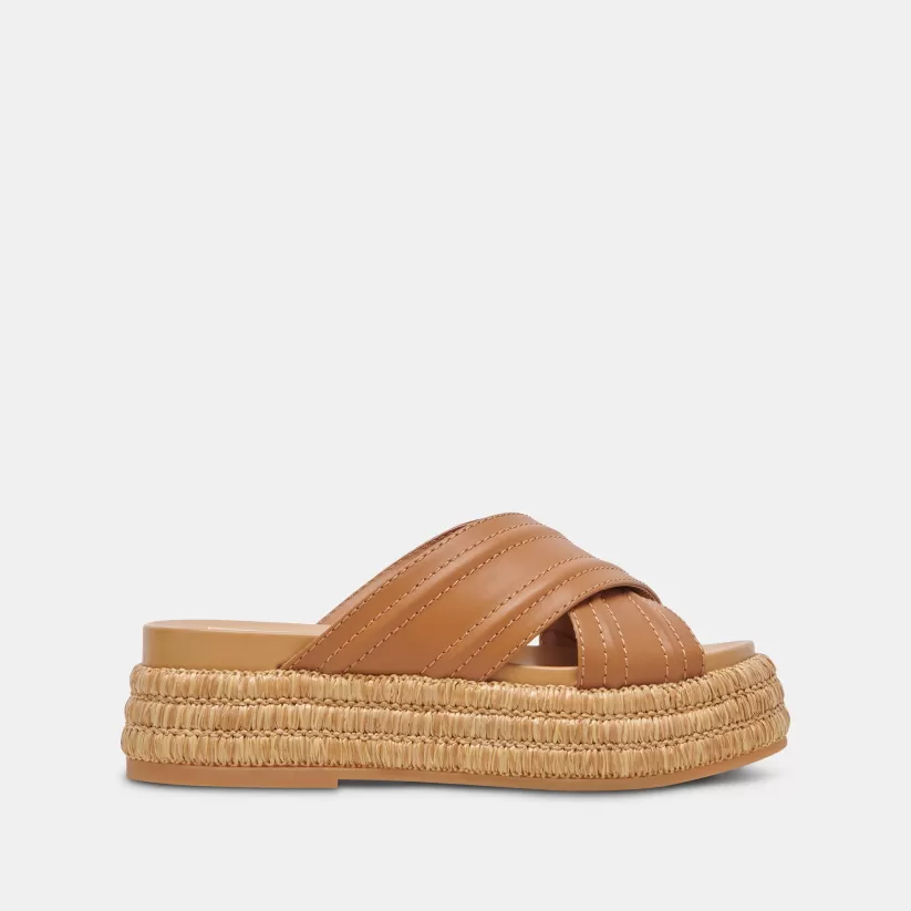 Sandals | Dolce Vita WESLEE SANDALS TAN LEATHER TANLEATHER