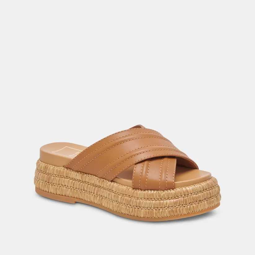 Sandals | Dolce Vita WESLEE SANDALS TAN LEATHER TANLEATHER