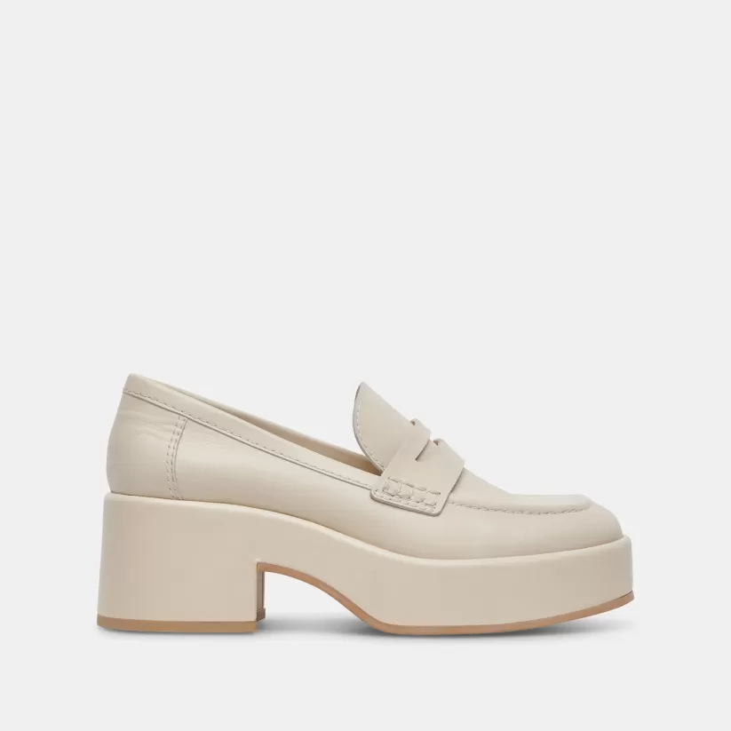 Flats & Loafers | Dolce Vita YANNI LOAFERS IVORY LEATHER IVORYLEATHER