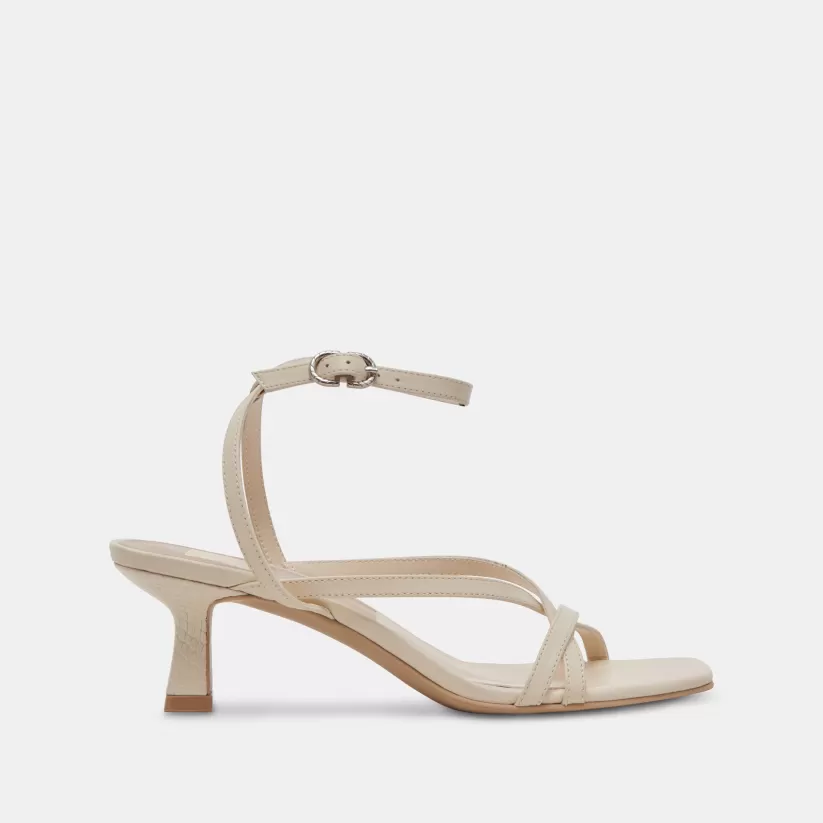 Sandals | Heels | Dolce Vita ZAMAL HEELS CREME LEATHER CREMELEATHER