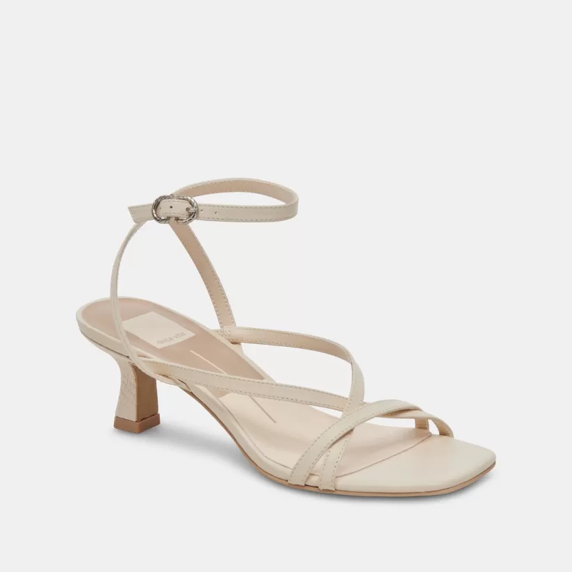 Sandals | Heels | Dolce Vita ZAMAL HEELS CREME LEATHER CREMELEATHER