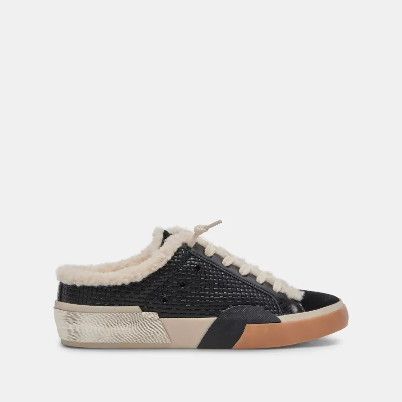 Mules & Clogs | Sneakers | Dolce Vita ZANTEL SNEAKERS BLACK WOVEN BLACKWOVEN