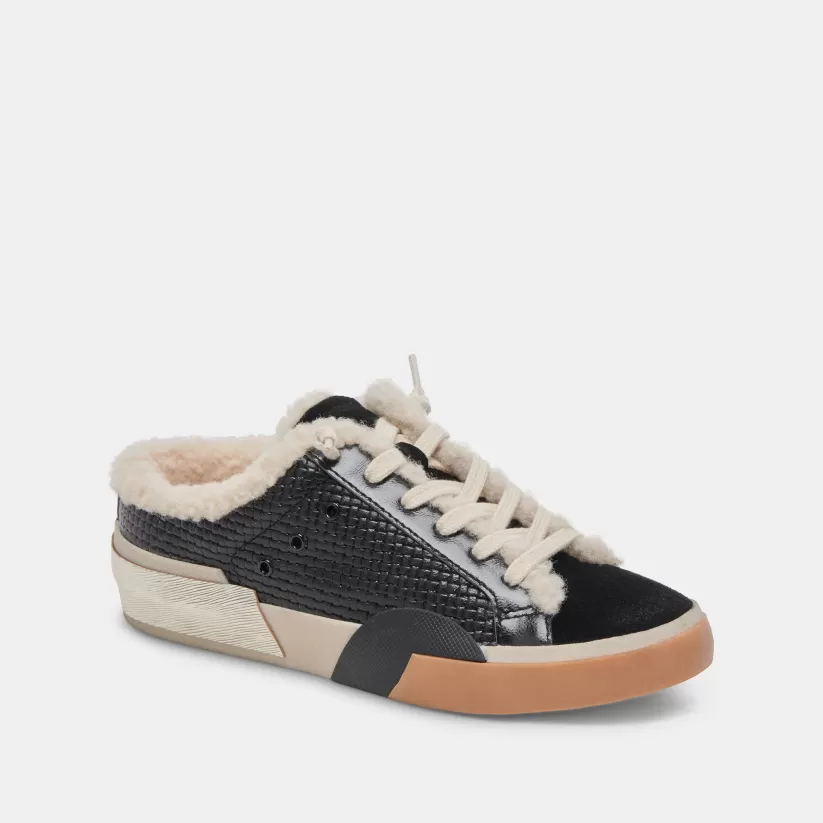 Mules & Clogs | Sneakers | Dolce Vita ZANTEL SNEAKERS BLACK WOVEN BLACKWOVEN