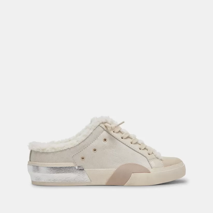 Mules & Clogs | Sneakers | Dolce Vita ZANTEL SNEAKERS OFF WHITE CRACKLED LEATHER OFFWHITECRACKLEDLEATHER