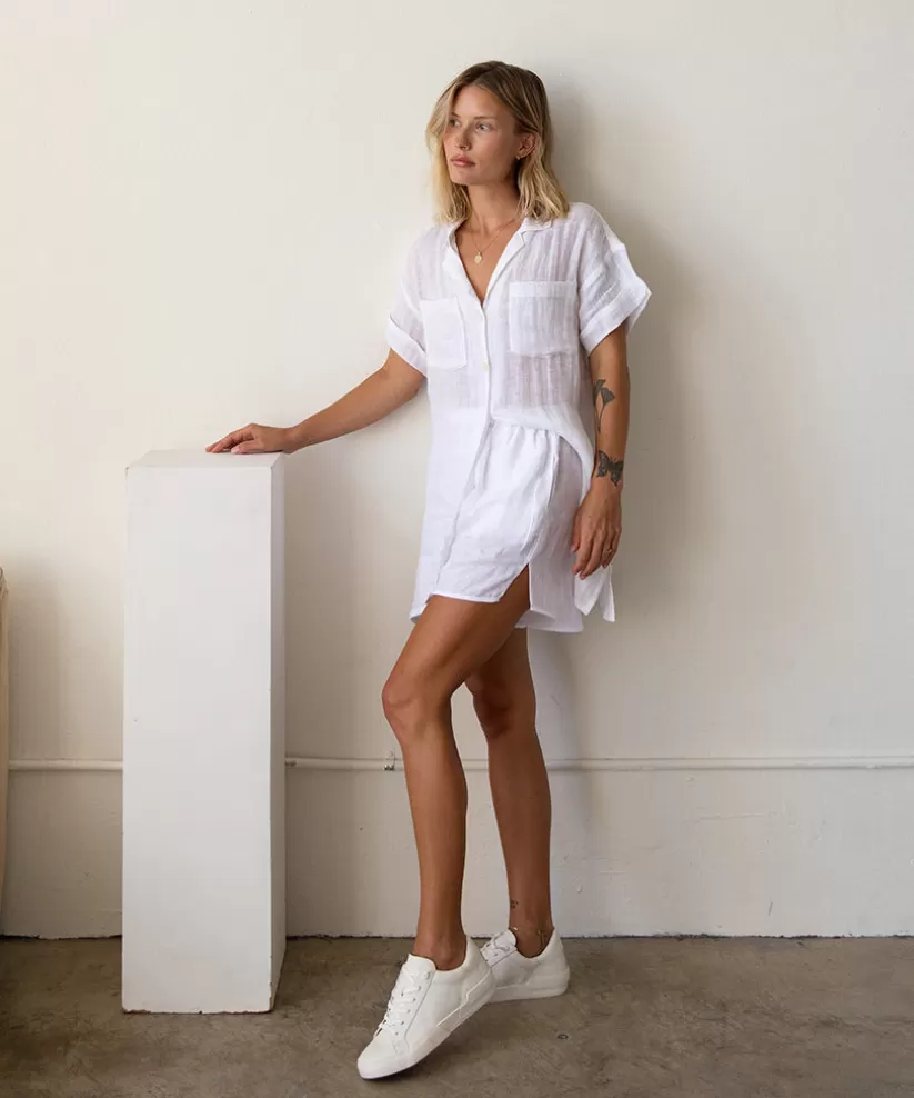 Sneakers | Dolce Vita ZINA 360 SNEAKERS WHITE RECYCLED LEATHER WHITERECYCLEDLEATHER