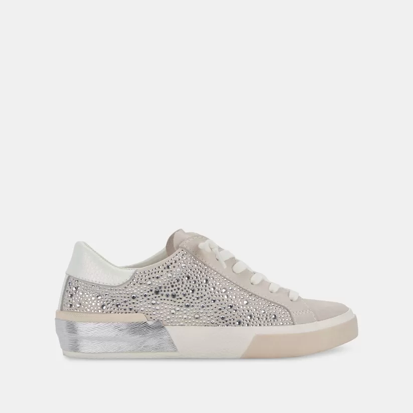 Sneakers | Dolce Vita ZINA CRYSTAL SNEAKERS IVORY SUEDE IVORYSUEDE