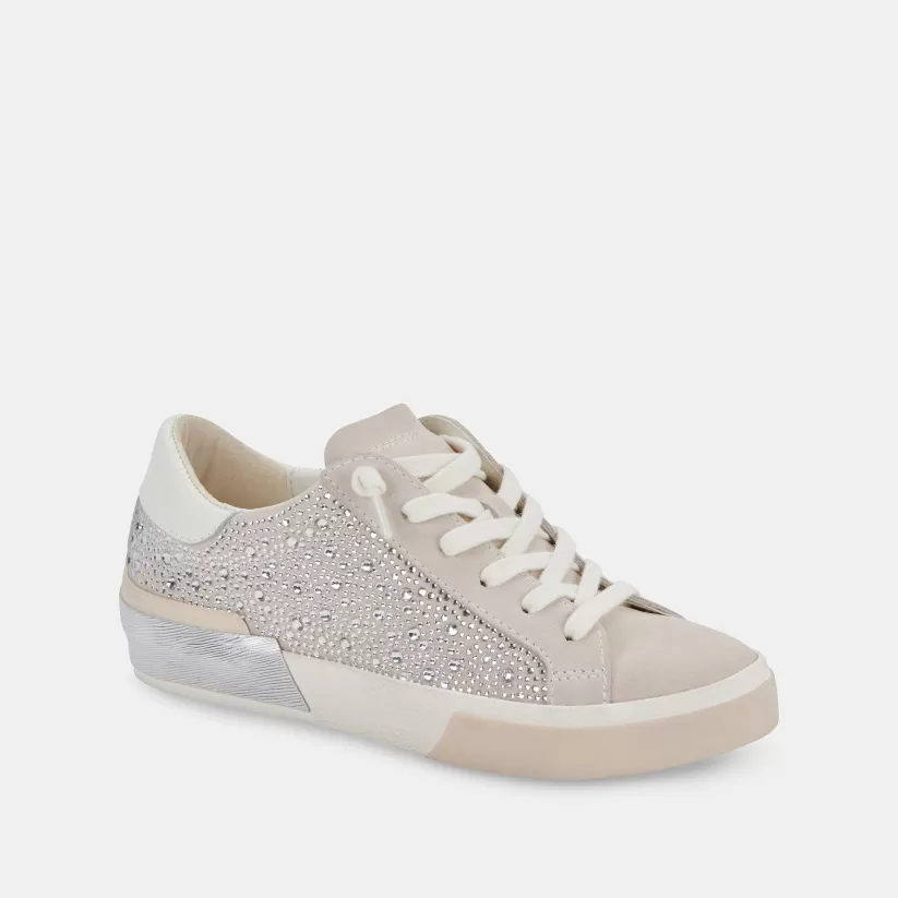 Sneakers | Dolce Vita ZINA CRYSTAL SNEAKERS IVORY SUEDE IVORYSUEDE