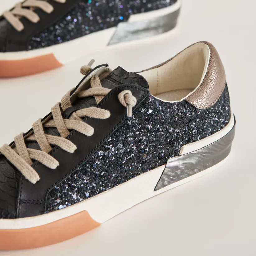 Sneakers | Dolce Vita ZINA SNEAKERS BLACK SHIMMER GLITTER BLACKSHIMMERGLITTER