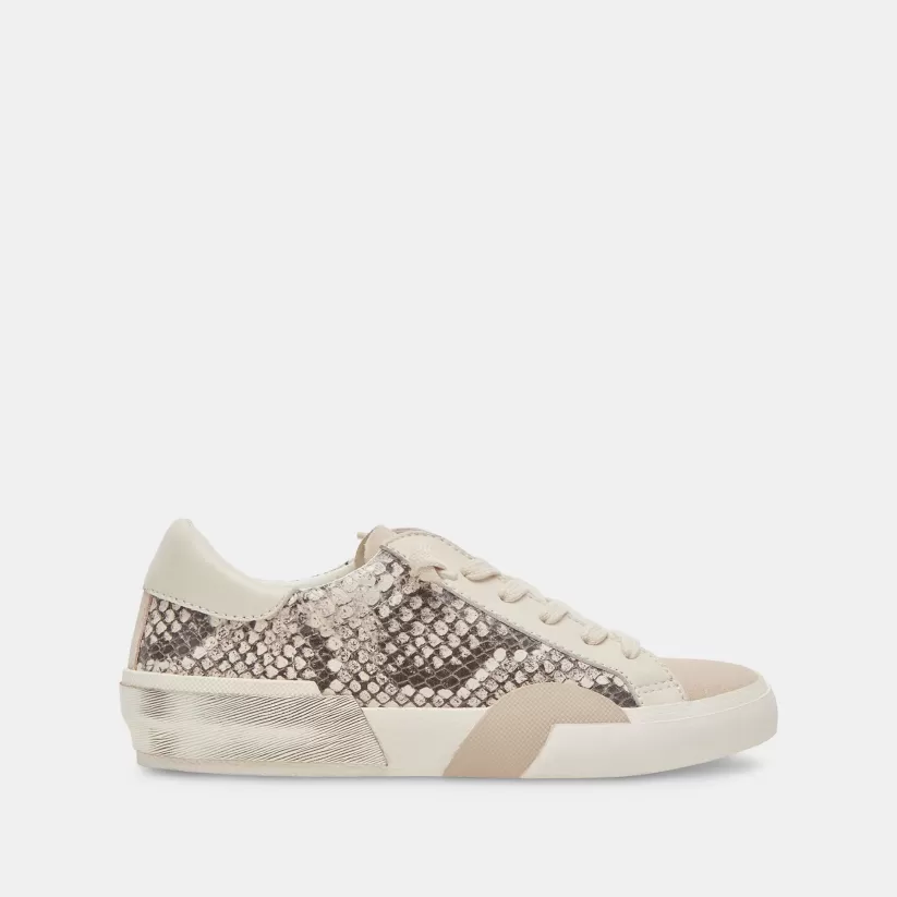 Sneakers | Dolce Vita ZINA SNEAKERS BLACK WHITE EMBOSSED SNAKE BLACKWHITEEMBOSSEDSNAKE