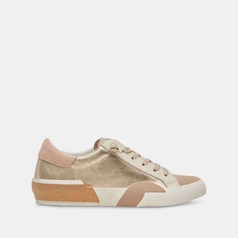 Sneakers | Dolce Vita ZINA SNEAKERS GOLD LEATHER GOLDLEATHER