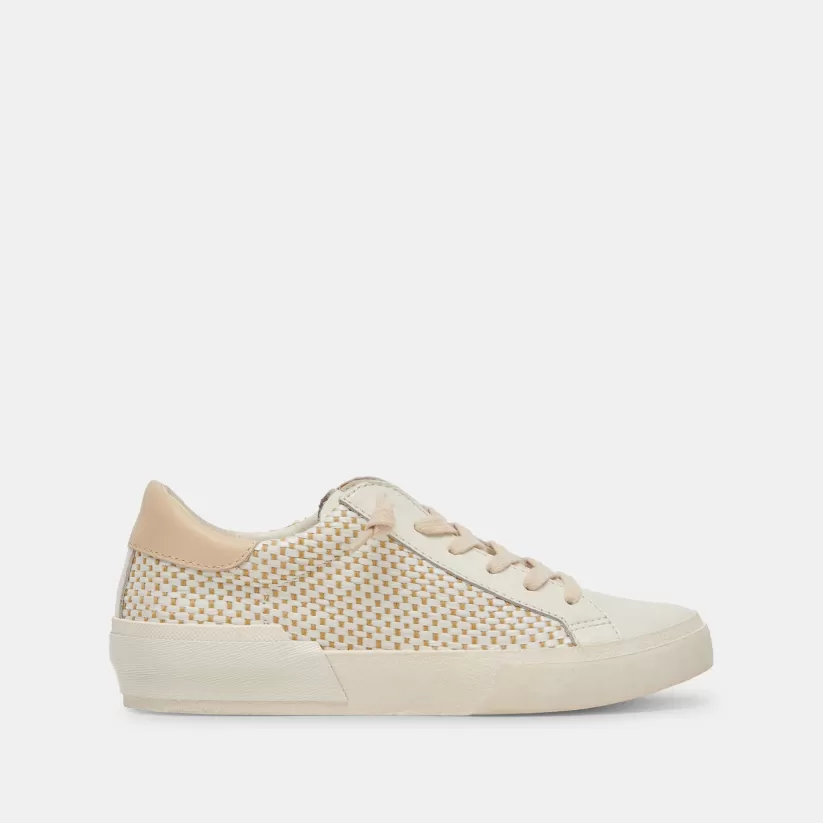 Sneakers | Dolce Vita ZINA SNEAKERS TAN CREAM RAFFIA TANCREAMRAFFIA